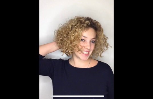 Биозавивка на осветленные волосы от Bianca Lux