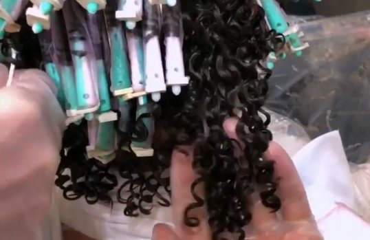 Спиральная завивка волос от Bianca Lux