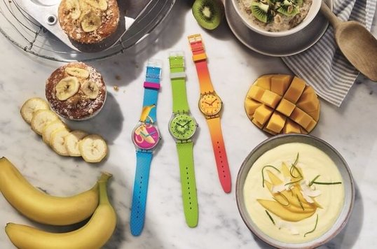Swatch презентовал весенне-летнюю коллекцию часов Energy Boos