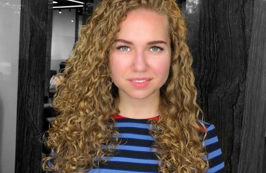 Вертикальная биозавивка на длинные волосы от Bianca Lux