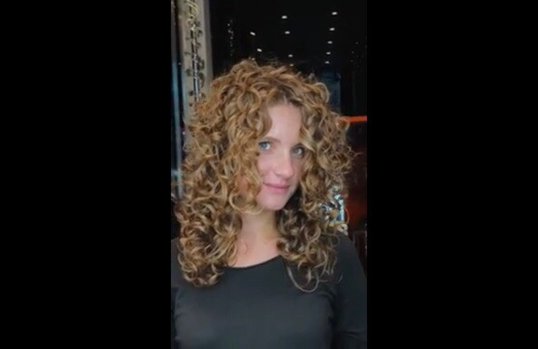 Химическая завивка волос локонами от Bianca Lux