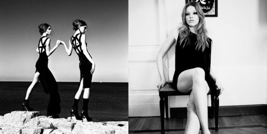 Позирование в fashion фотографии