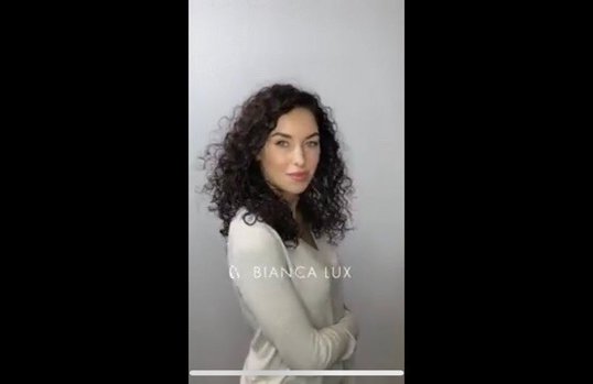 Спиральная завивка волос от Bianca Lux
