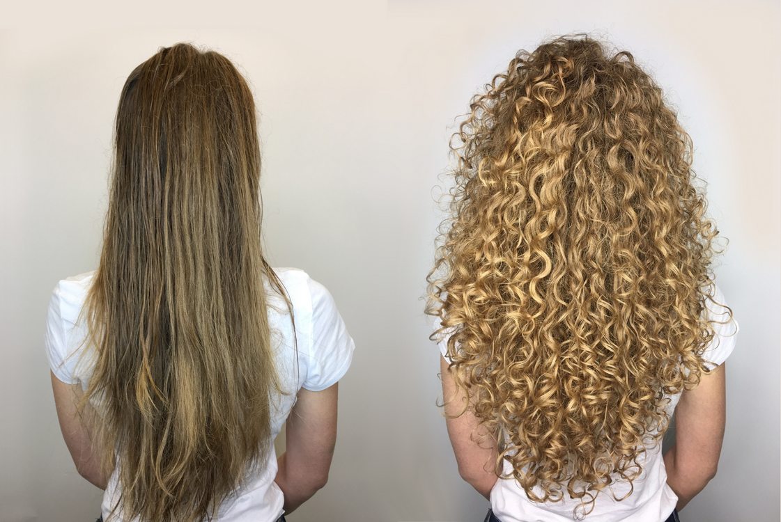 Карвинг волос до и после (68 фото)