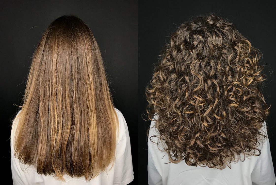 Кудри кератином. Карвинг для волос. Химическая завивка до и после. Карвинг на длинные волосы до и после. Волосы после завивки.