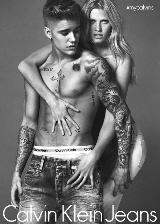 Justin Bieber сотрудничает с Calvin Klein