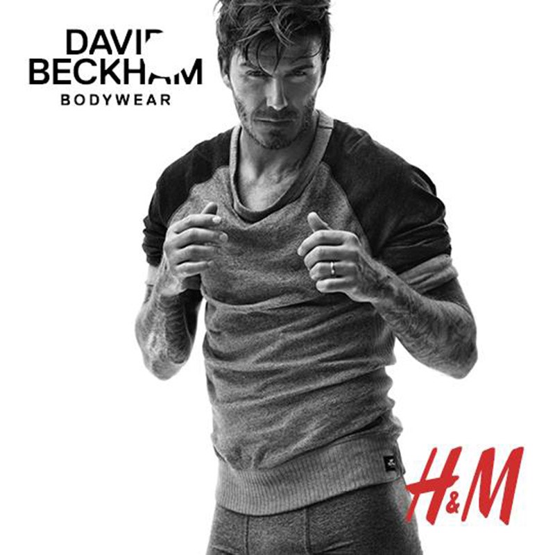 David Beckham снова представит коллекцию нижнего белья для H&M