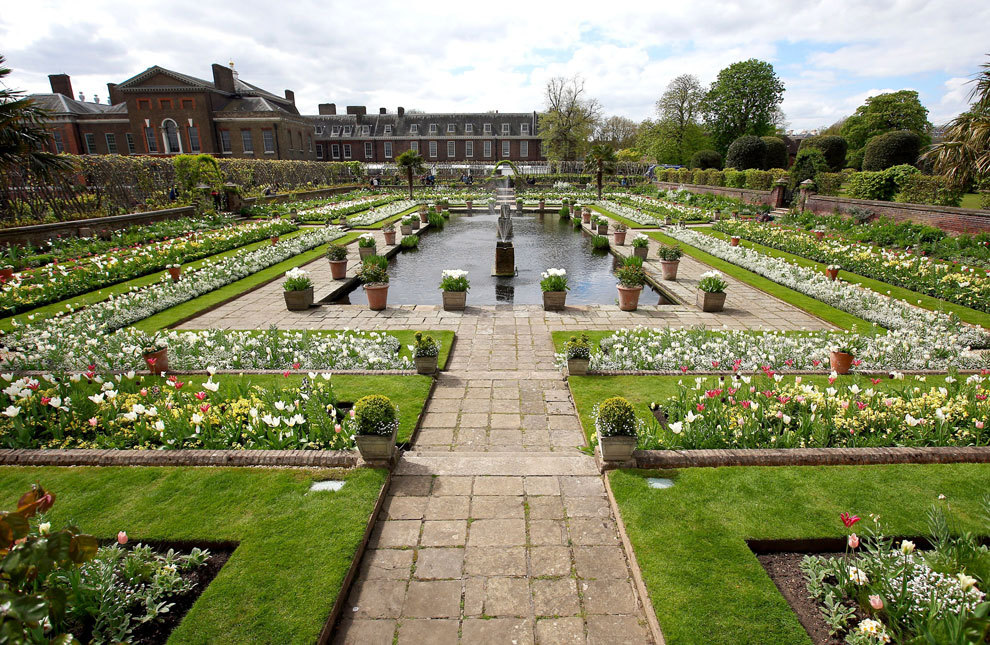На территории Кенсингтонского дворца открылся сад в честь принцессы Дианы – White Garden